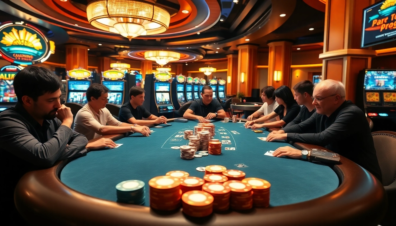 Experience the thrill of winning at fun79 com with vibrant poker action and luxurious casino ambiance.