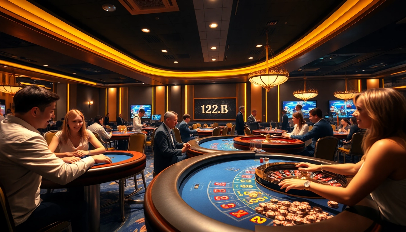 Experience the excitement of 123b.faith with professional dealers and vibrant live casino games.